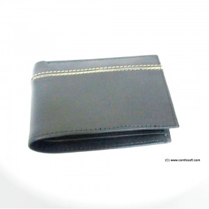 13 Pockets Genuine Cow Leather Wallet For Him CLW#12